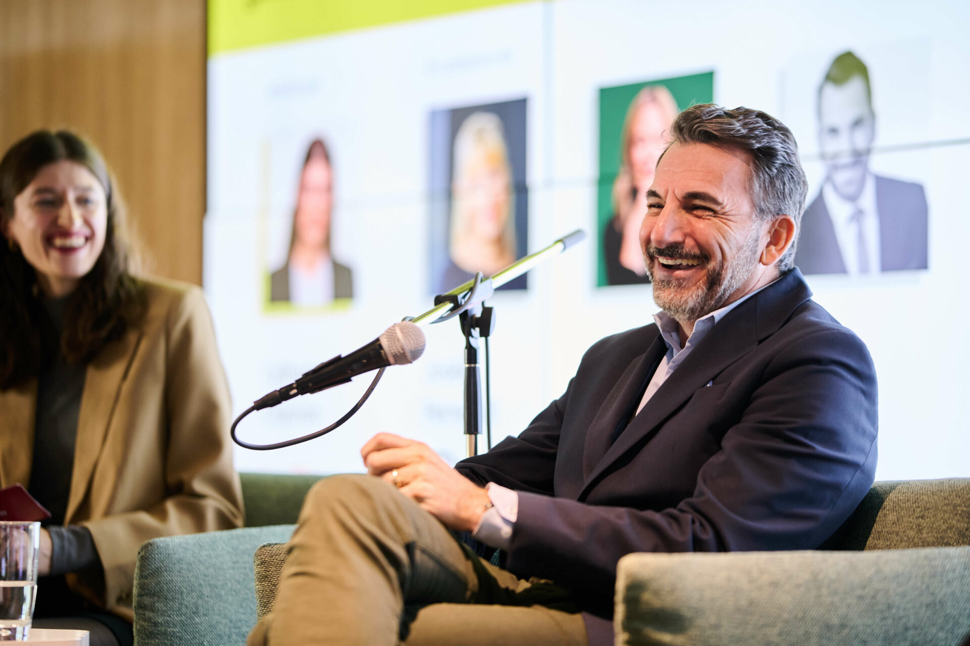 Alain Tadros lors du Sommet des chefs du marketing.