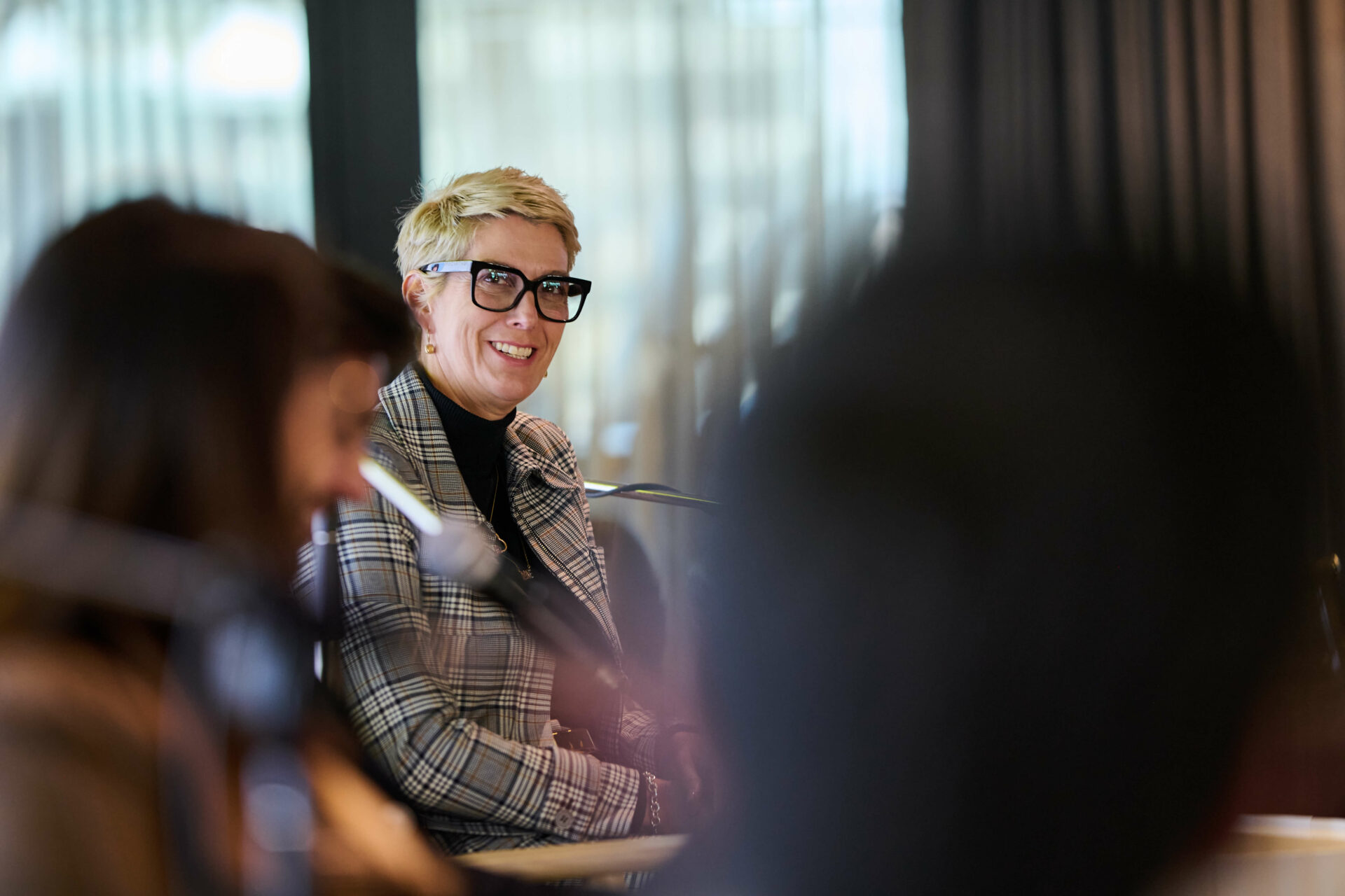 Anne Belliveau lors du Sommet des chefs du marketing.